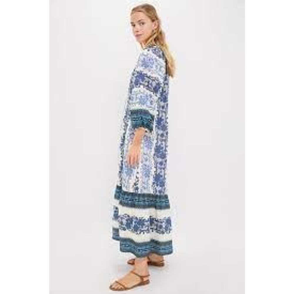 TUCKERNUCK Bondi Blues Cotton Lyles Dress Size XL NWT Retail $228 Tuckernuck - Picture 2 of 6